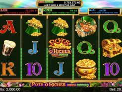 Pots O'Riches Mega Moolah Slots